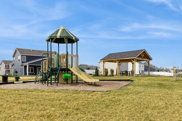 a view of lake with outdoor seating