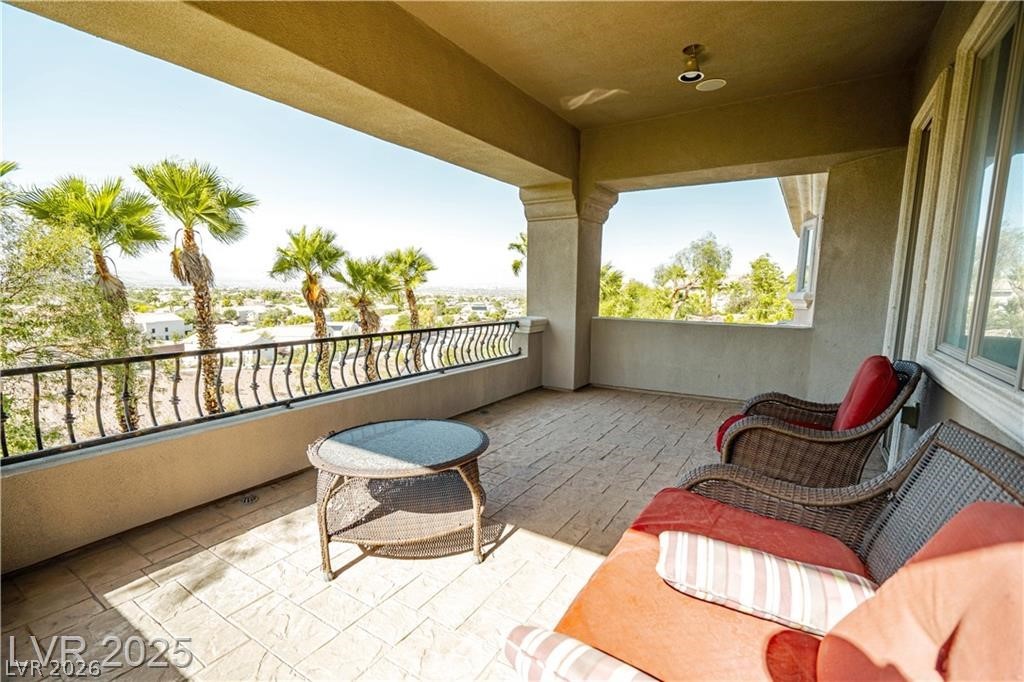 861 Majestic Ridge Court Henderson, NV 89052 - Photo 35 of 68 View of balcony