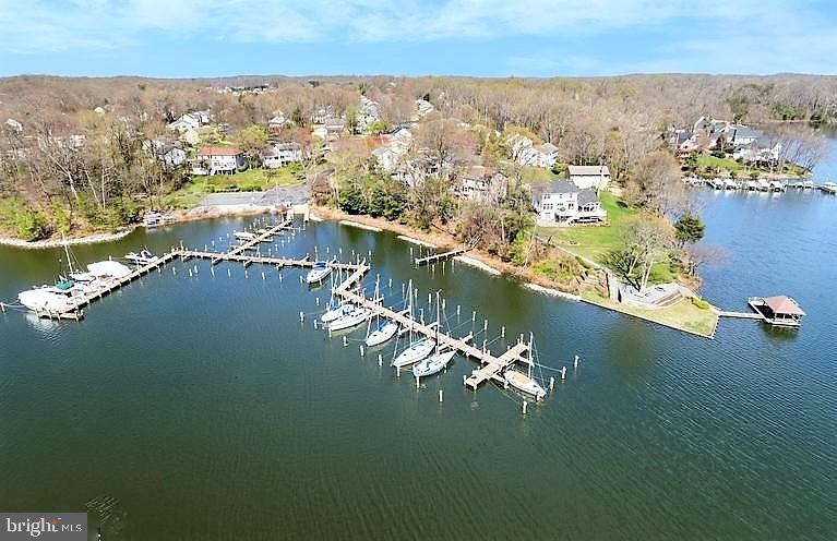 3203 Wordsworth Drive Riva, MD 21140 - Photo 37 of 37 Aerial view of community marina