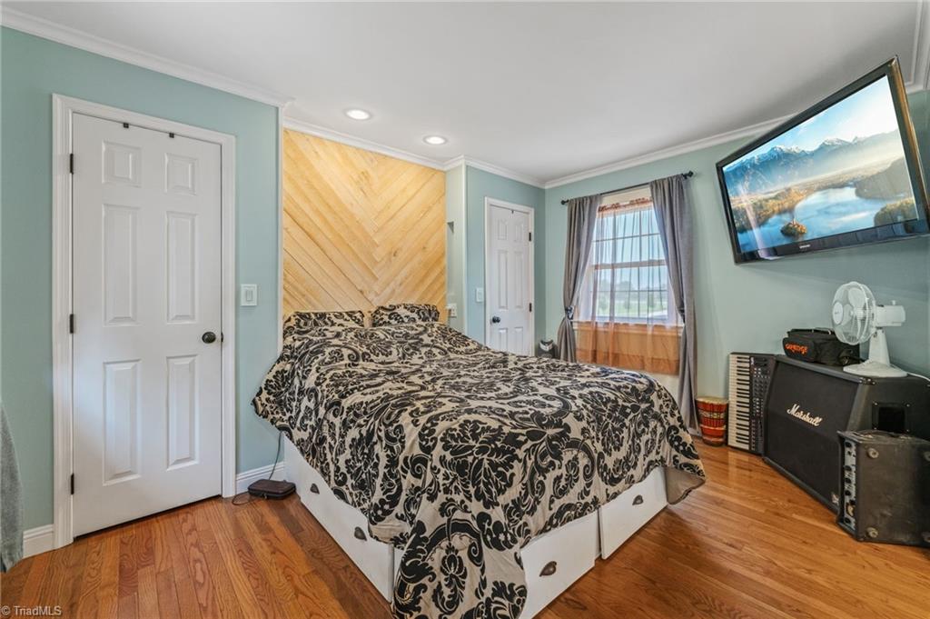1625 Grooms Road Reidsville, NC 27320 - Photo 21 of 50 Bed frame is permanently attached to wall