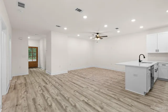 wooden floor in an empty room