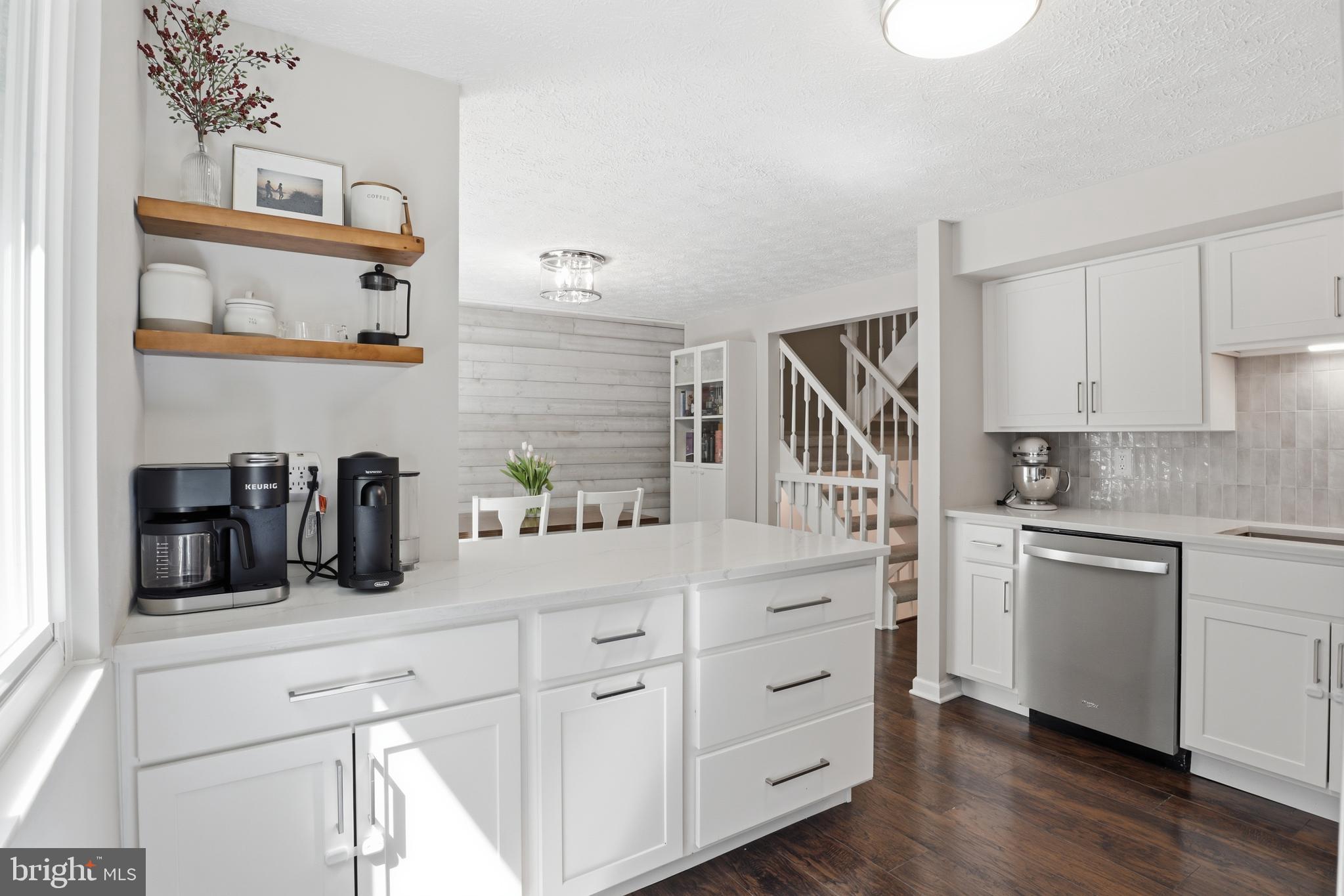 8033 Orange Plank Road Springfield, VA 22153 - Photo 1 of 26 Bright, updated kitchen with breakfast bar