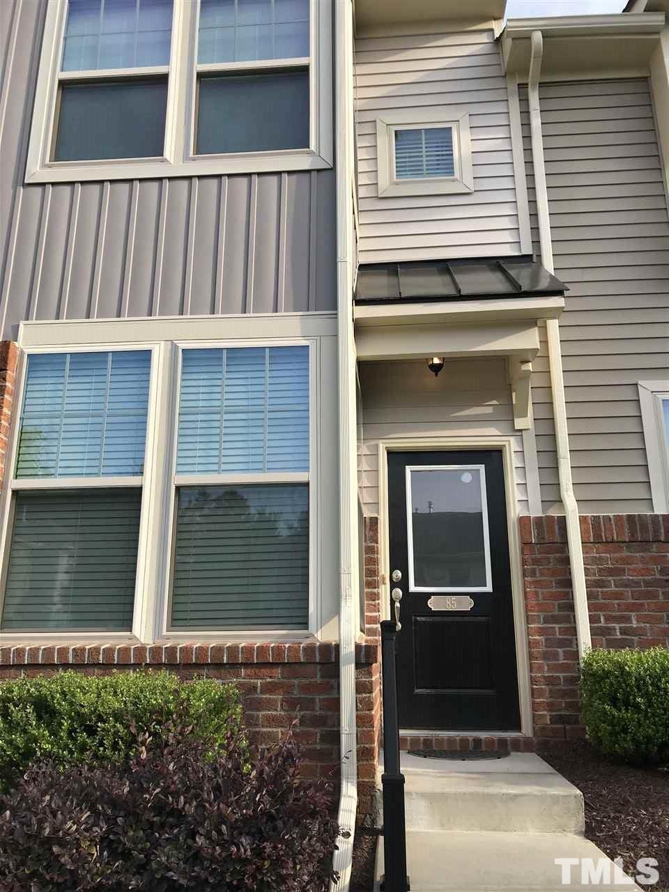 a view of front door of house