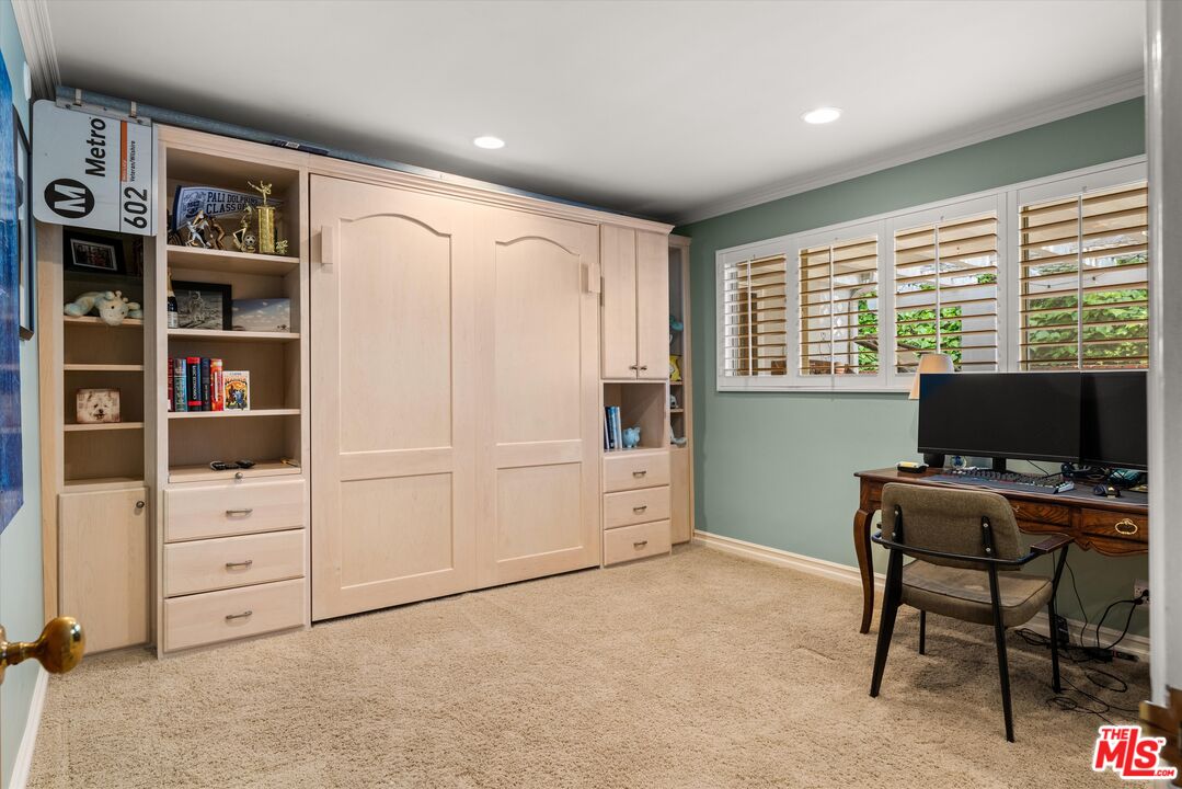 16355 Mandalay Drive Encino, CA 91436 - Photo 18 of 45 a view of workspace with furniture