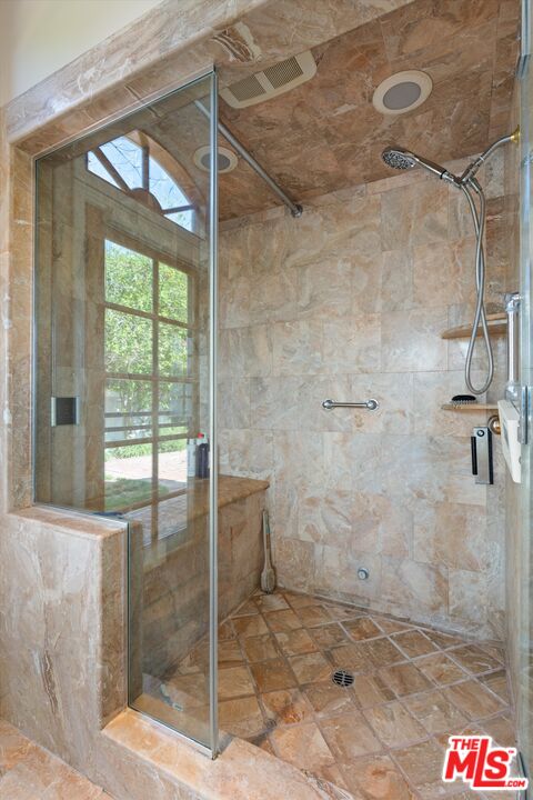 16355 Mandalay Drive Encino, CA 91436 - Photo 27 of 45 a bathroom with a shower