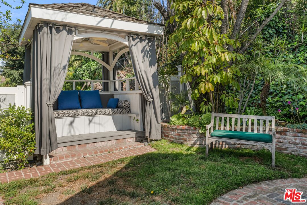 16355 Mandalay Drive Encino, CA 91436 - Photo 29 of 45 a view of small garden with a small yard