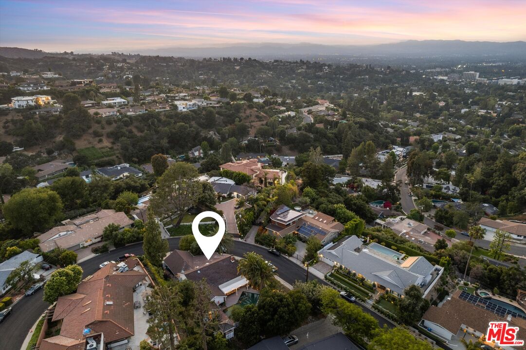 16355 Mandalay Drive Encino, CA 91436 - Photo 45 of 45 an aerial view of multiple house