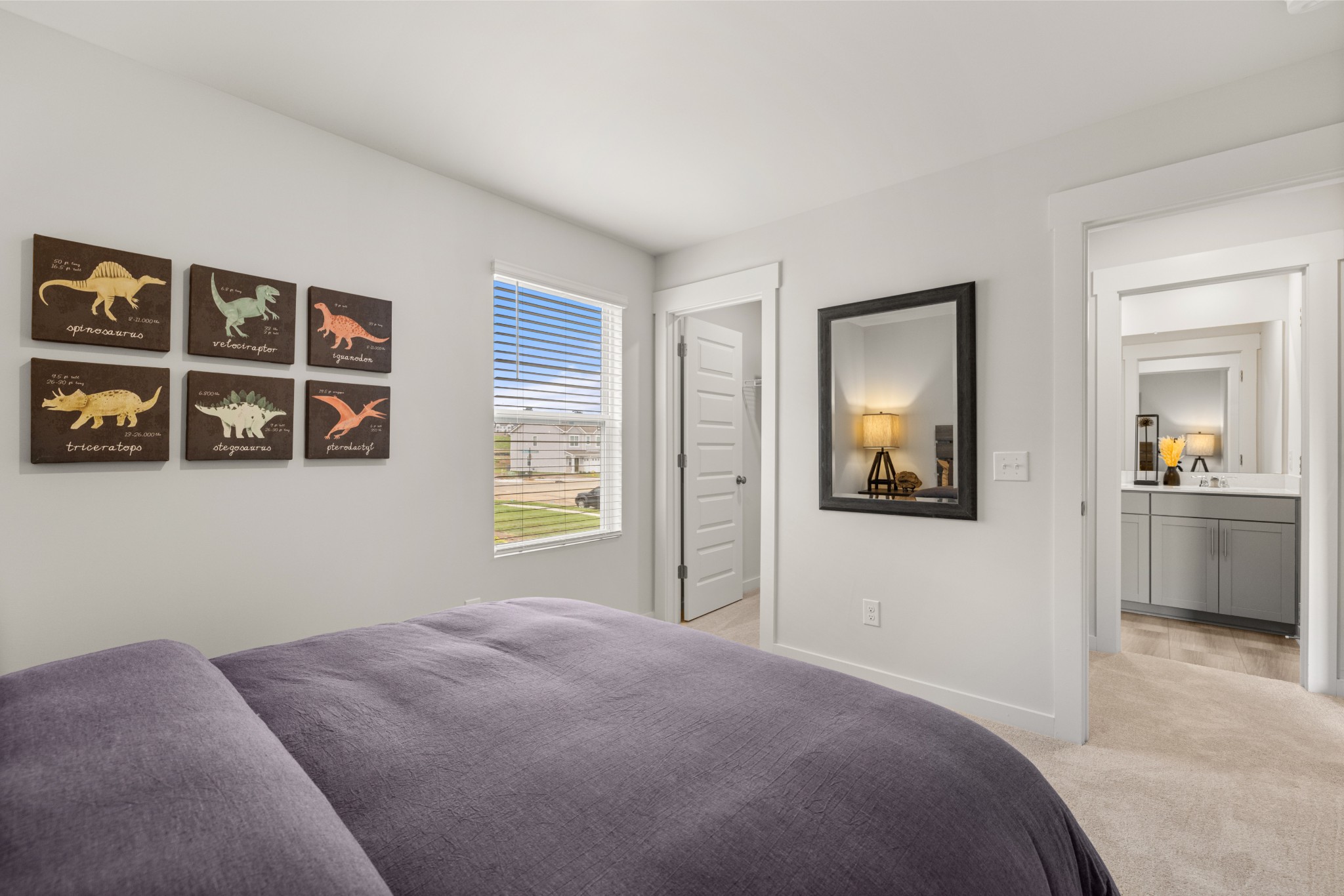 2408 Williams Rdg Drive Columbia, TN 38401 - Photo 33 of 44 a bedroom with a bed and a view of kitchen