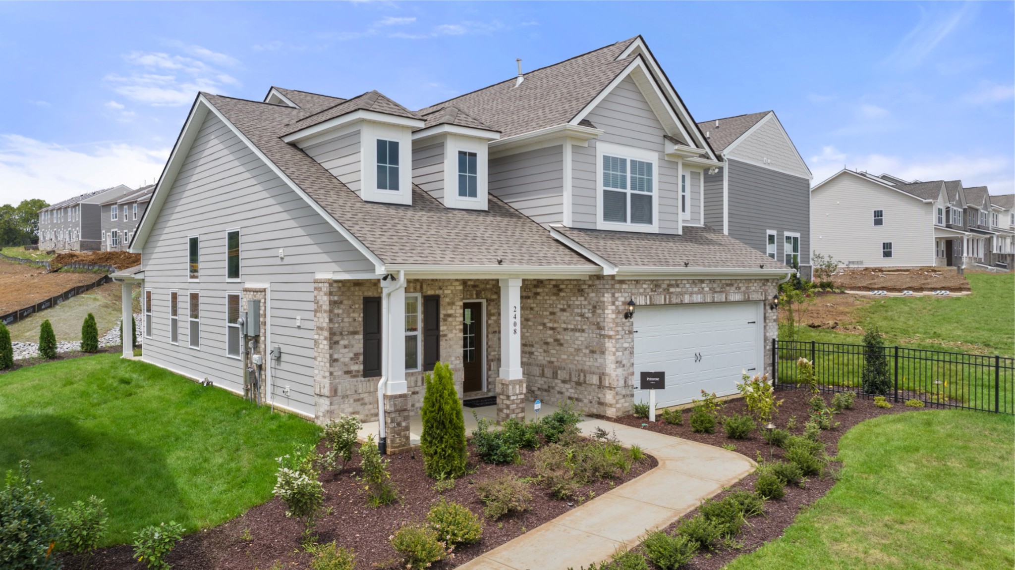 2408 Williams Rdg Drive Columbia, TN 38401 - Photo 43 of 44 a front view of a house with garden