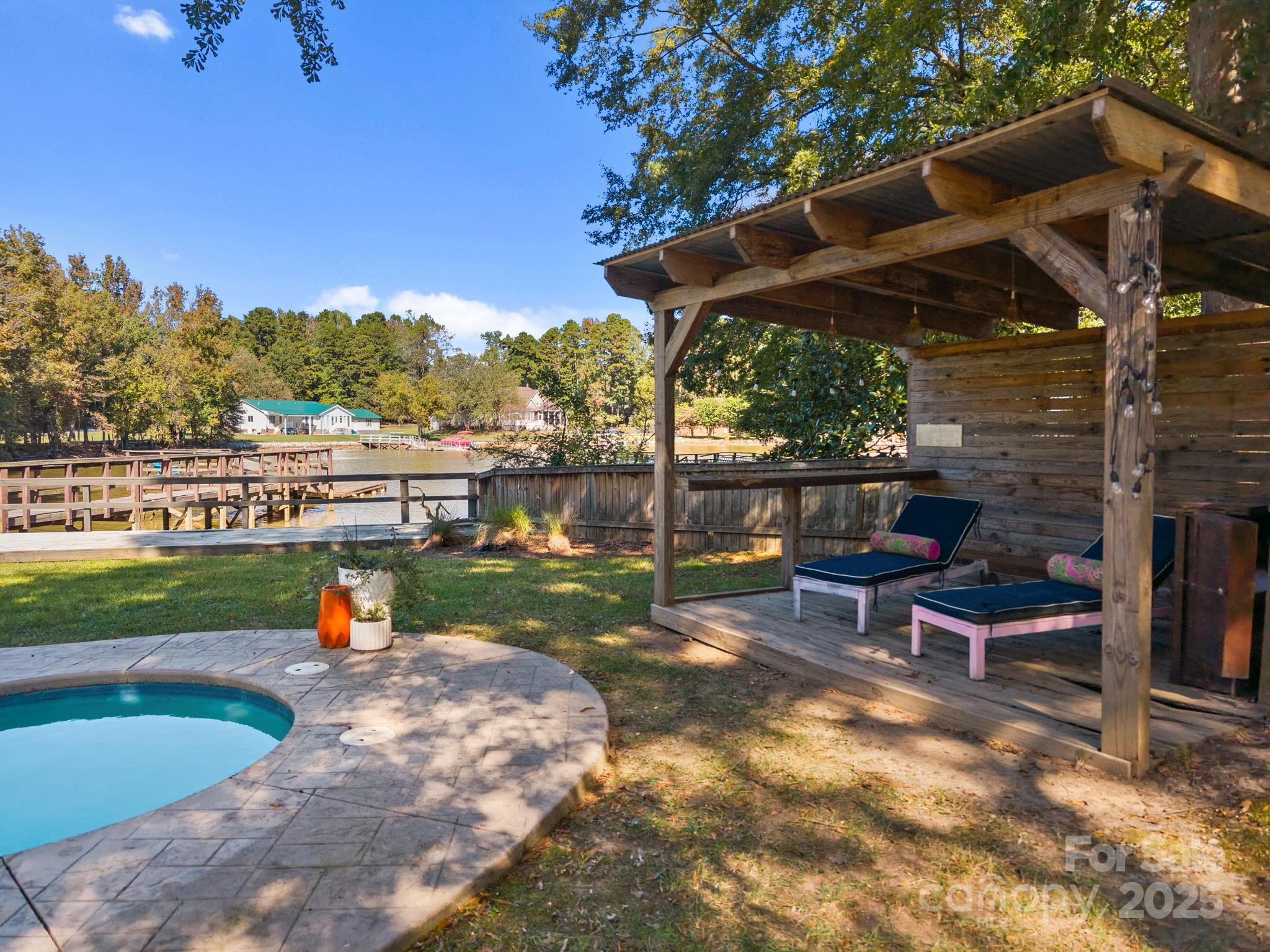 255 Topsail Road Salisbury, NC 28146 - Photo 40 of 47 a view of a swimming pool with a patio