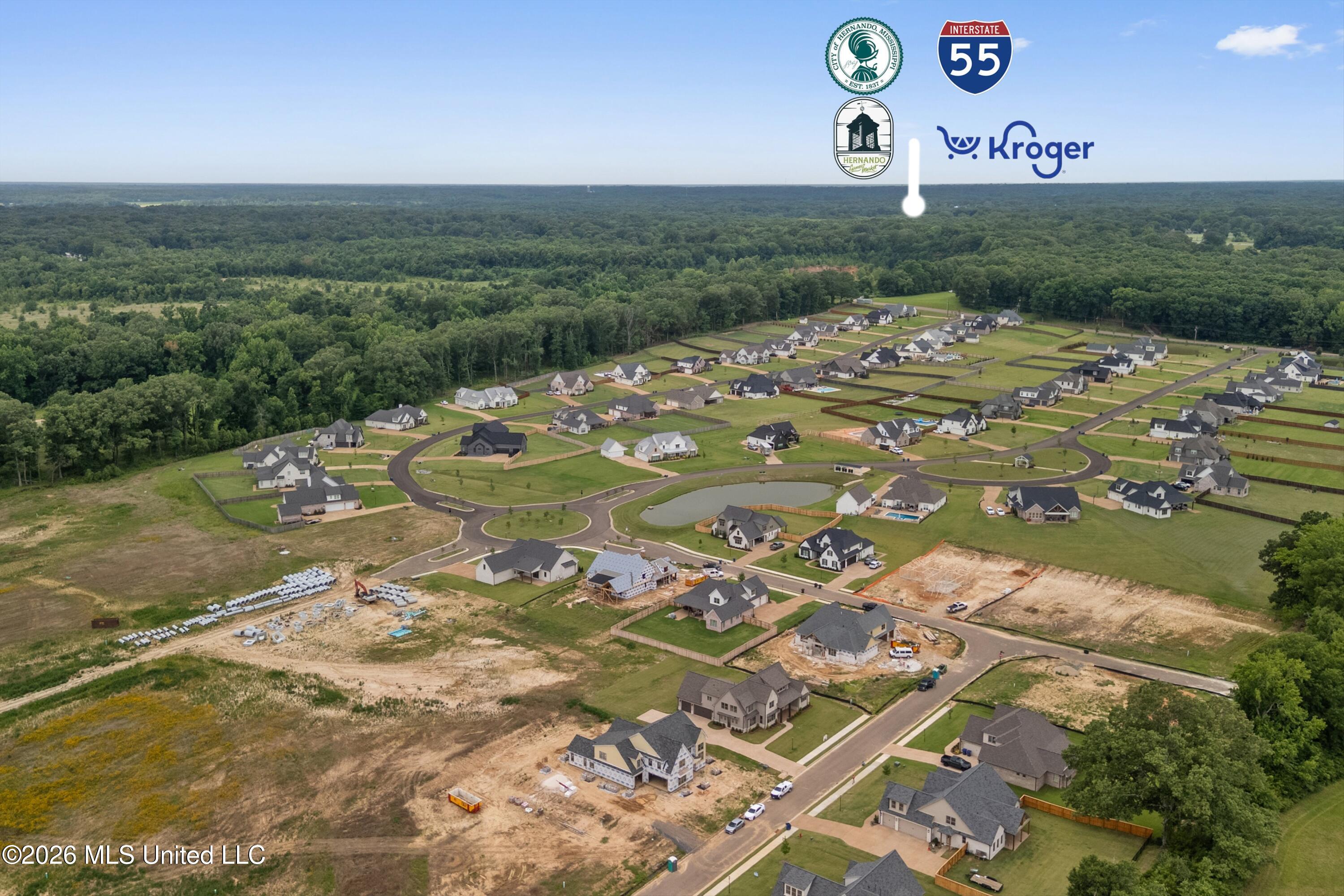 5381 Grayson Way Hernando, MS 38632 - Photo 42 of 43 Aerial