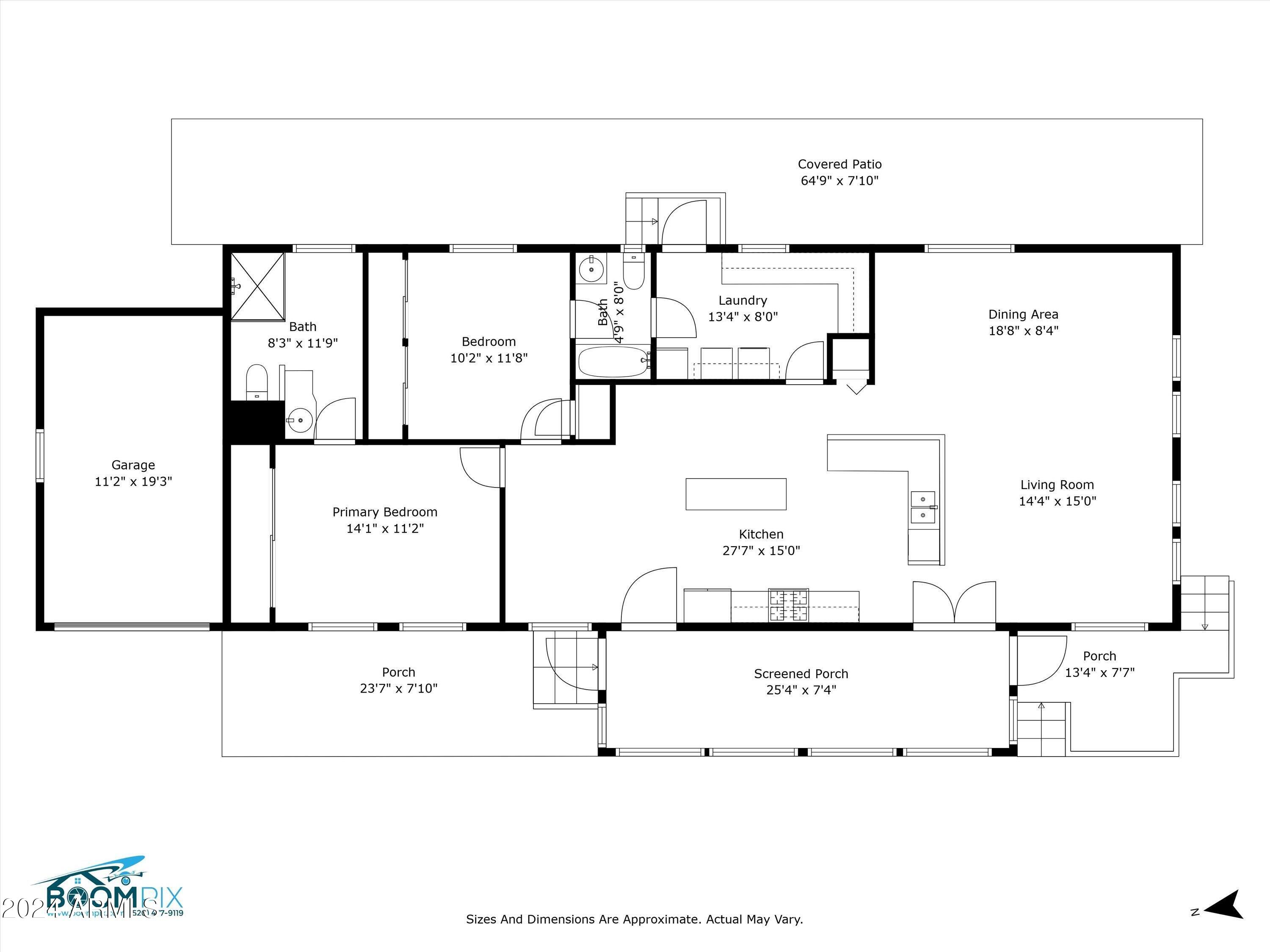 15301 North Oracle Road, Unit 41 Tucson, AZ 85739 - Photo 27 of 27 01-Floor Plan