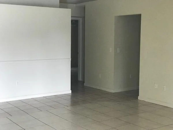 a view of an empty space