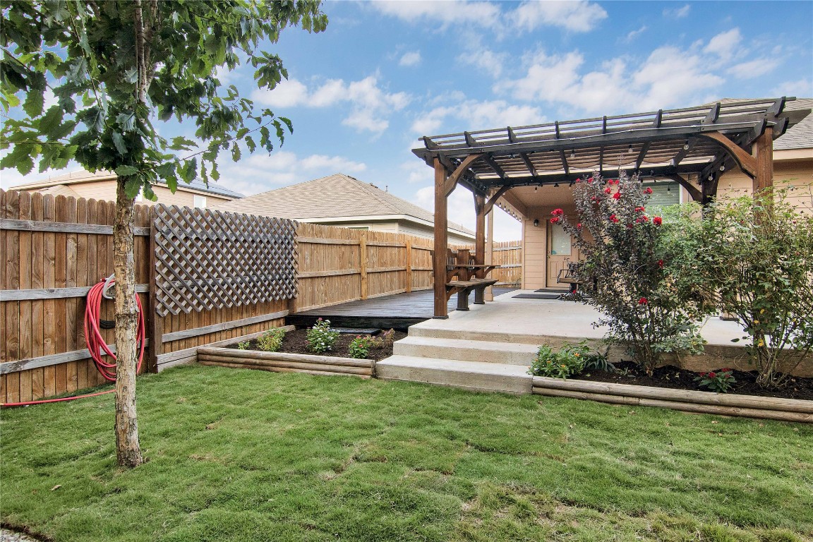 704 Red Tails Drive Austin, TX 78725 - Photo 32 of 37 a view of outdoor space and yard