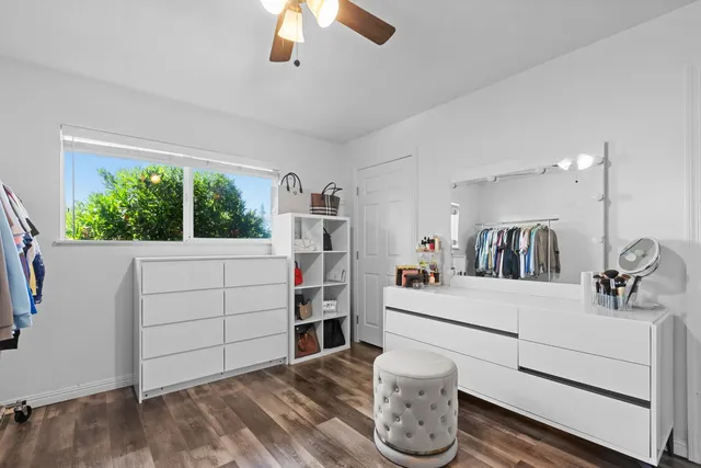 an aerial view of a house with swimming pool patio and outdoor seating