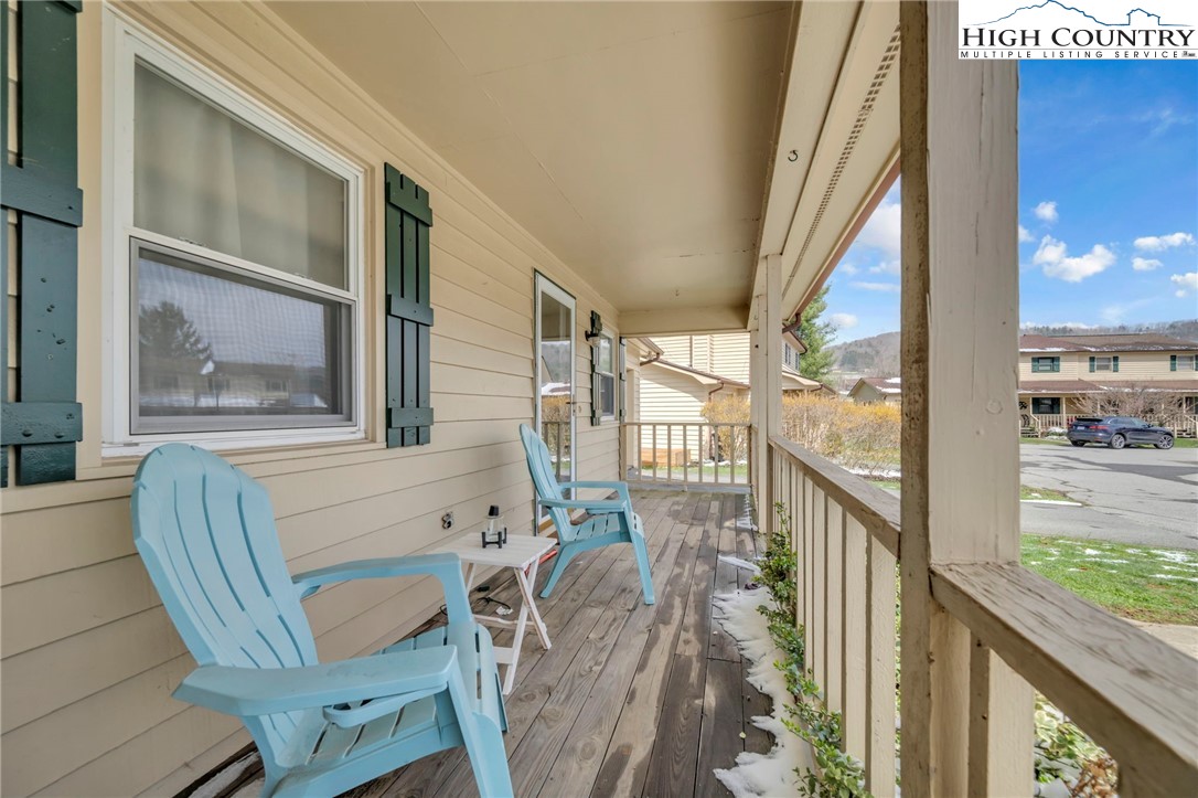 194 Carriage Lamp Court Boone, NC 28607 - Photo 23 of 26 a view of a balcony with furniture