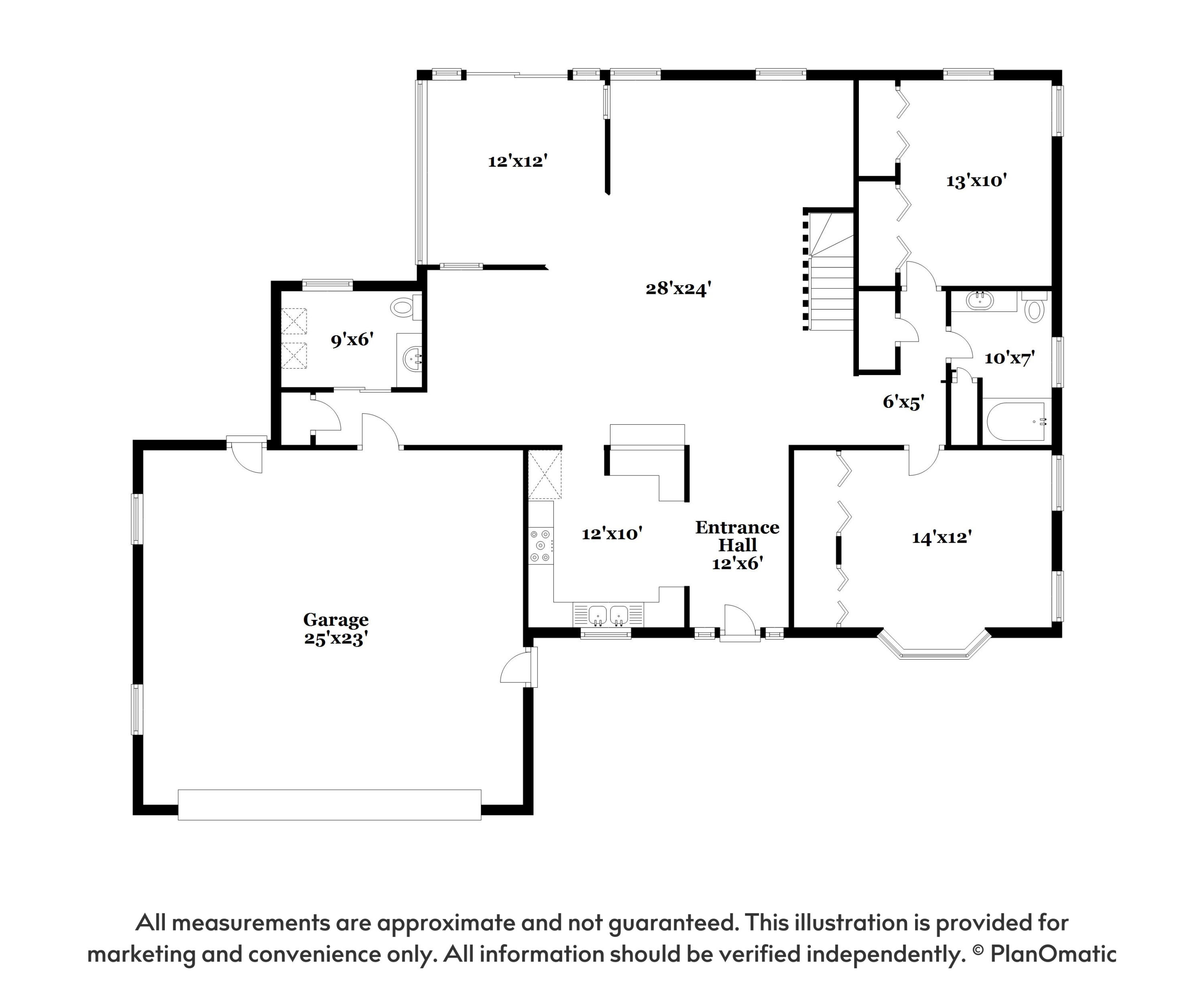 3164 Viewpoint Street Jenison, MI 49428 - Photo 63 of 63 Main Level Floor Plan