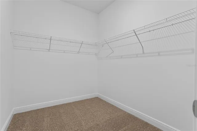 a room that has a fan