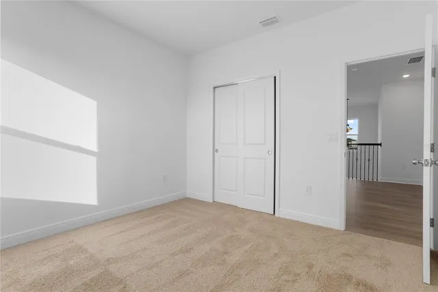 a view of empty room