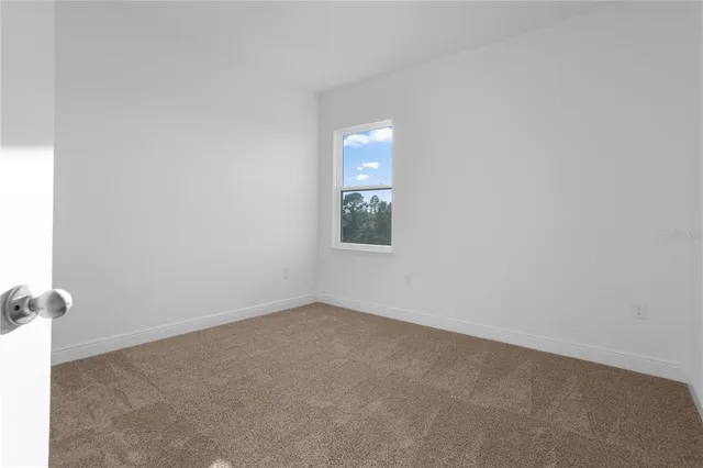 a view of empty room