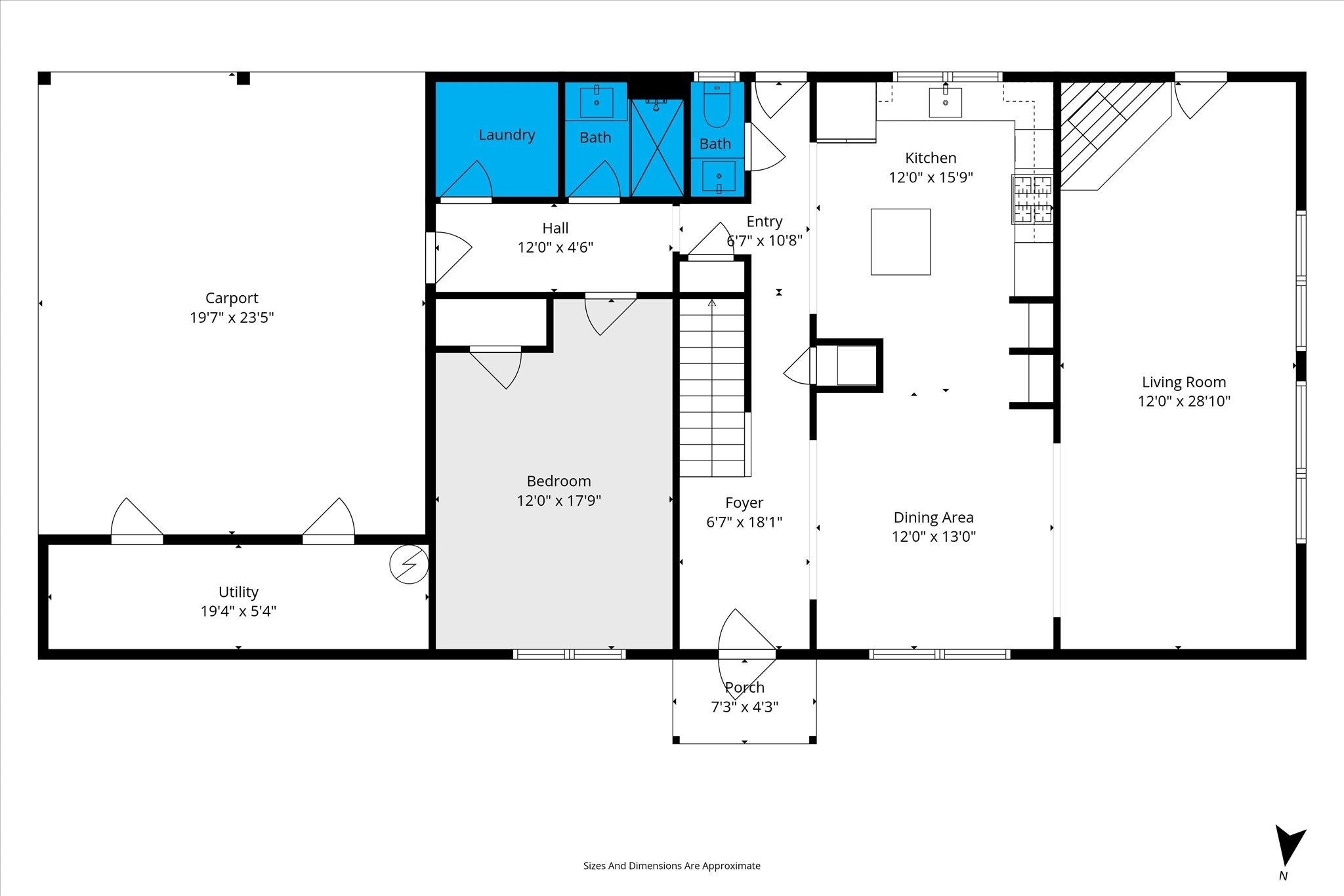3933 Radnor Avenue Mobile, AL 36608 - Photo 35 of 36 View of property floor plan