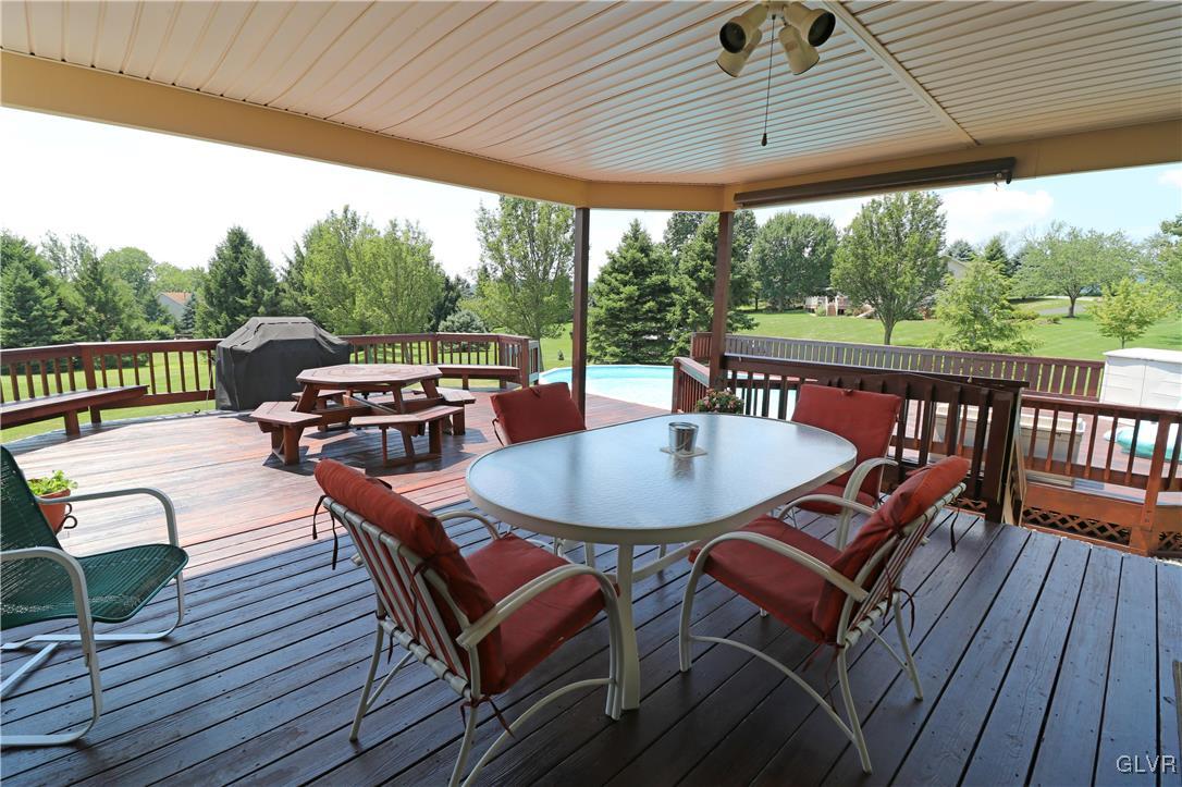 103 James Way Road Bath, PA 18014 - Photo 46 of 50 a outdoor dining space with furniture and wooden floor