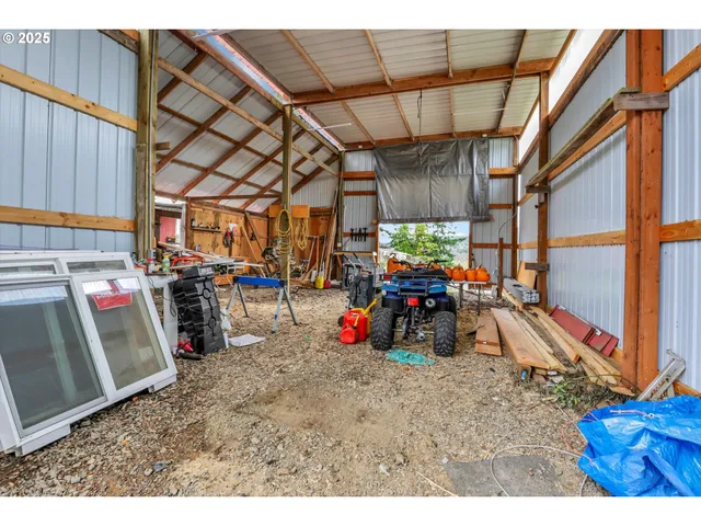 a view of storage and utility room