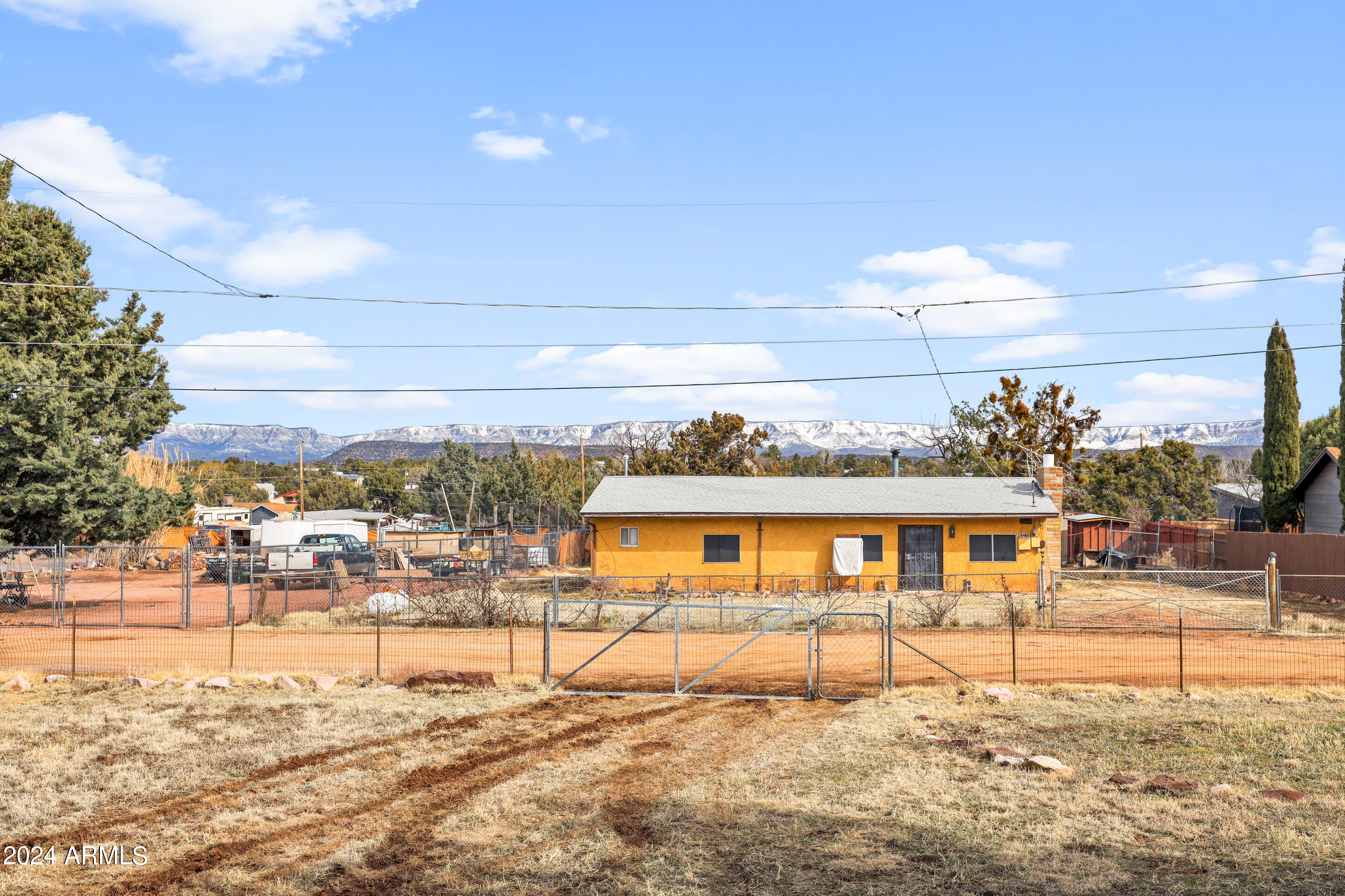 8168 Dukes Road Payson, AZ 85541 - Photo 20 of 26 View from Front Yard