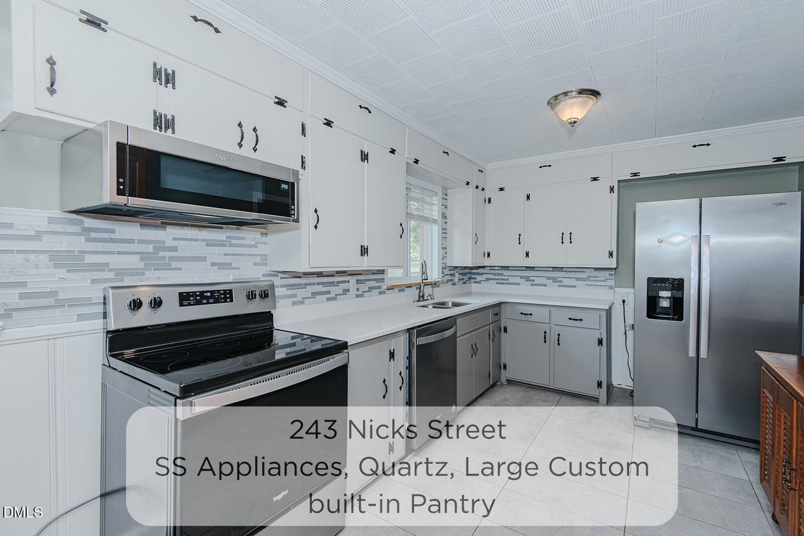 243 Nicks Street Graham, NC 27253 - Photo 6 of 35 Home for sale Graham Updated Kitchen