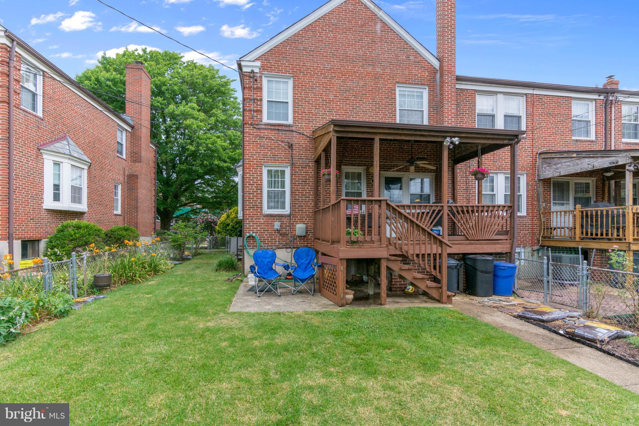426 Academy Road Baltimore, MD 21228 - Photo 13 of 30 Fenced Yard, Covered Deck on a Corner Lot