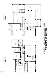 $1,100,000 | 208 Cedar Wren Lane, Holly Springs, NC 27540