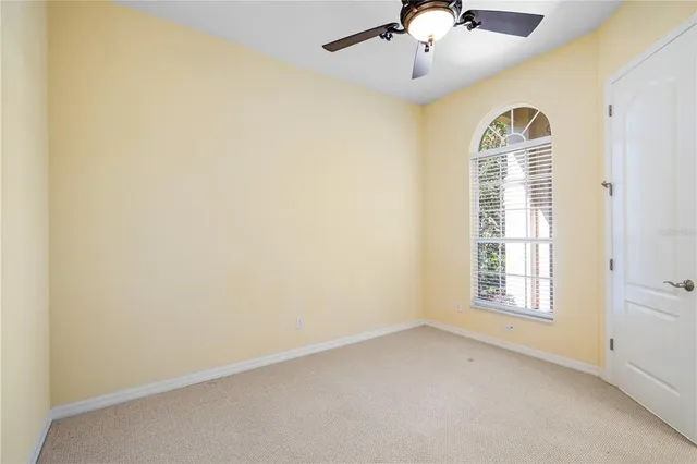 a very nice looking room with a large window