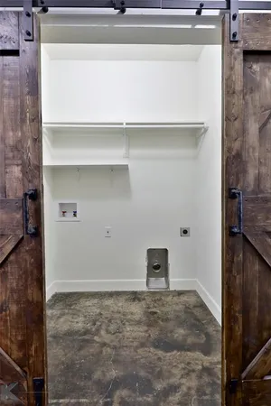 a view of empty room