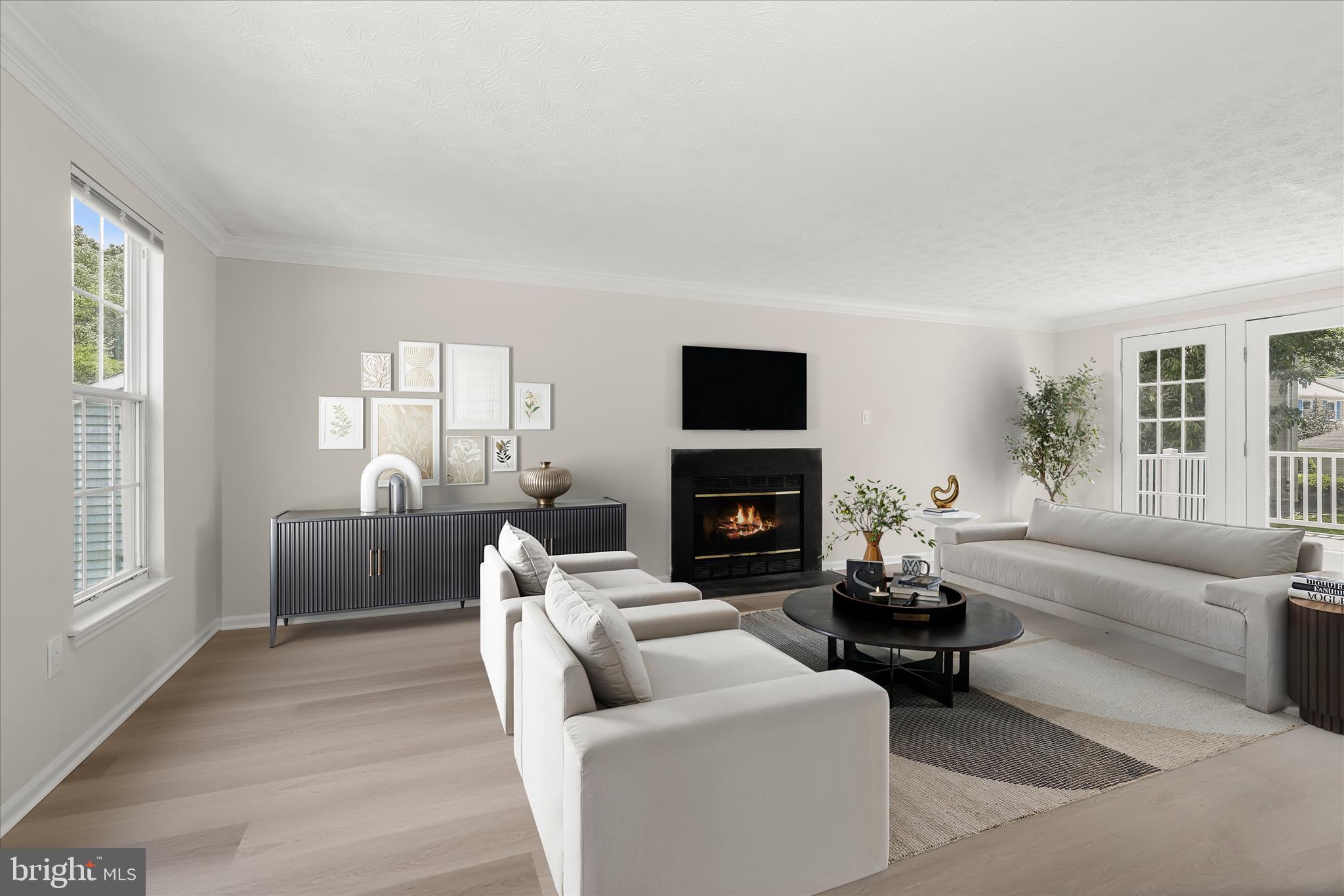 5934 Iron Frame Way Columbia, MD 21044 - Photo 2 of 44 Living Room Staged Using Virtual Tools