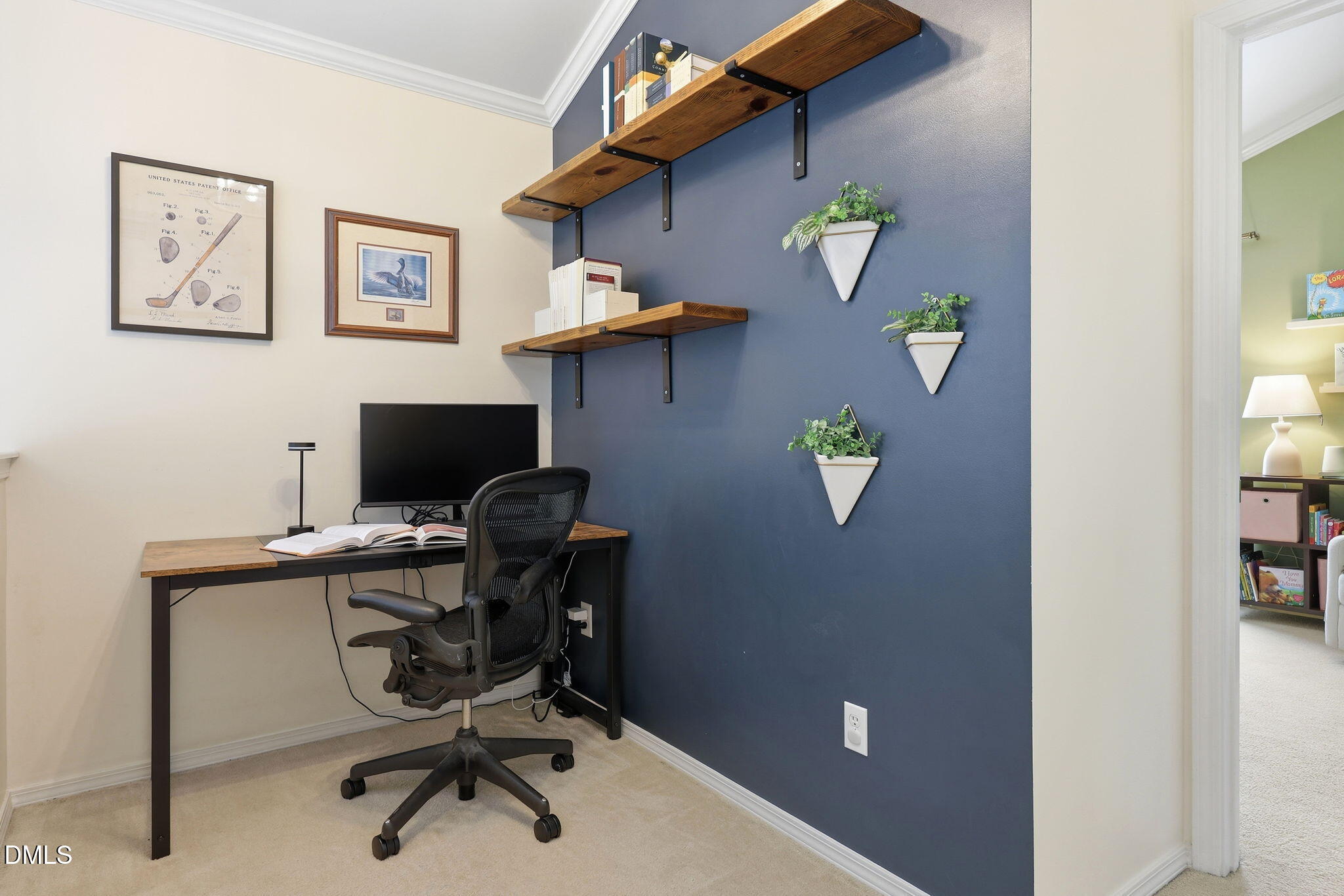 5629 Enoree Lane Raleigh, NC 27616 - Photo 29 of 38 a view of a workspace with furniture