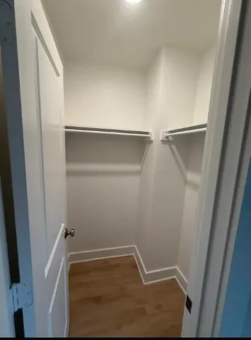 a view of walk in closet