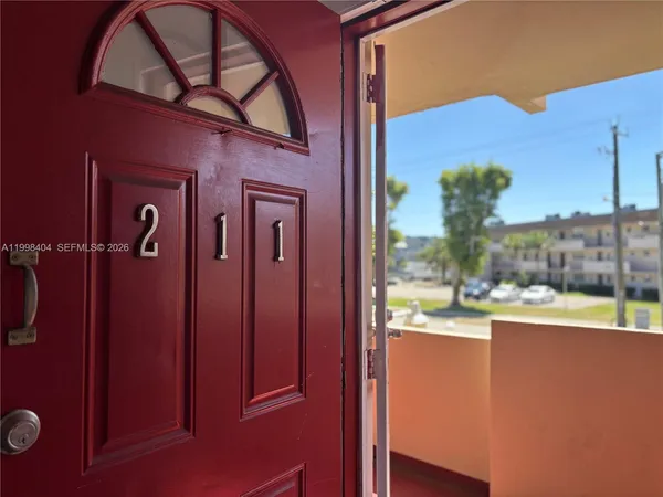 a view of building with garden