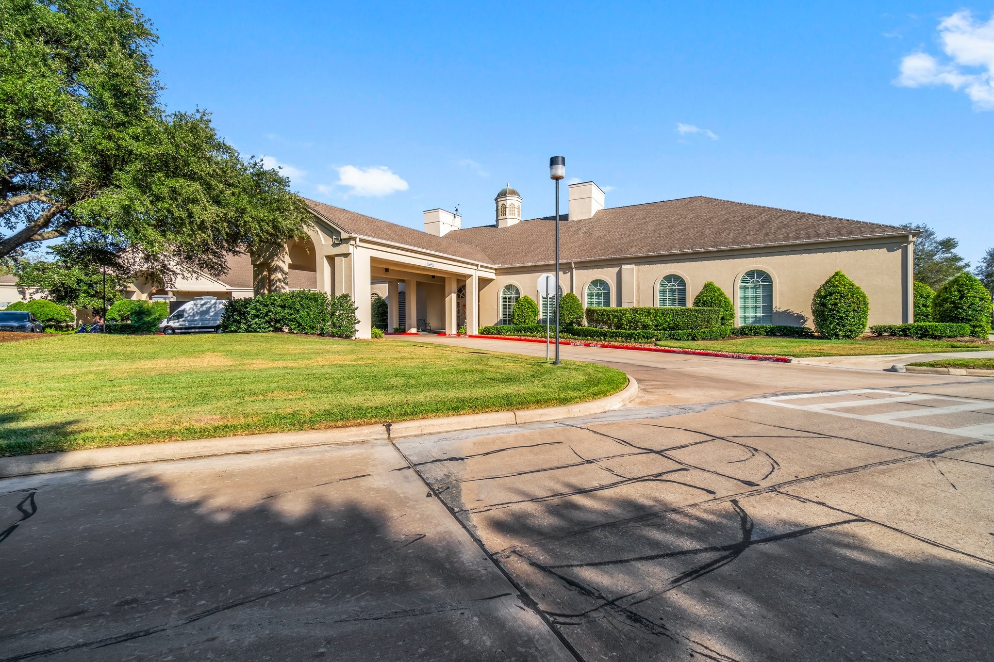 3 West Shore Lane Montgomery, TX 77356 - Photo 21 of 50 a front view of a house with a yard and garage
