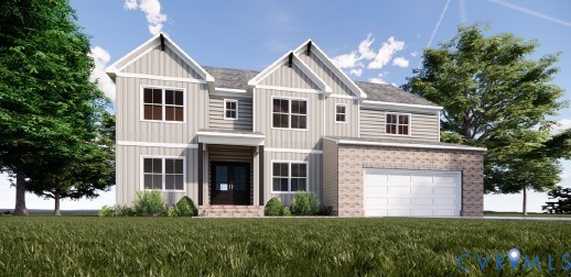 5 Shirley Cmns Court Providence Forge, VA 23140 - Photo 3 of 5 Optional Farmhouse elevation with additional upgra