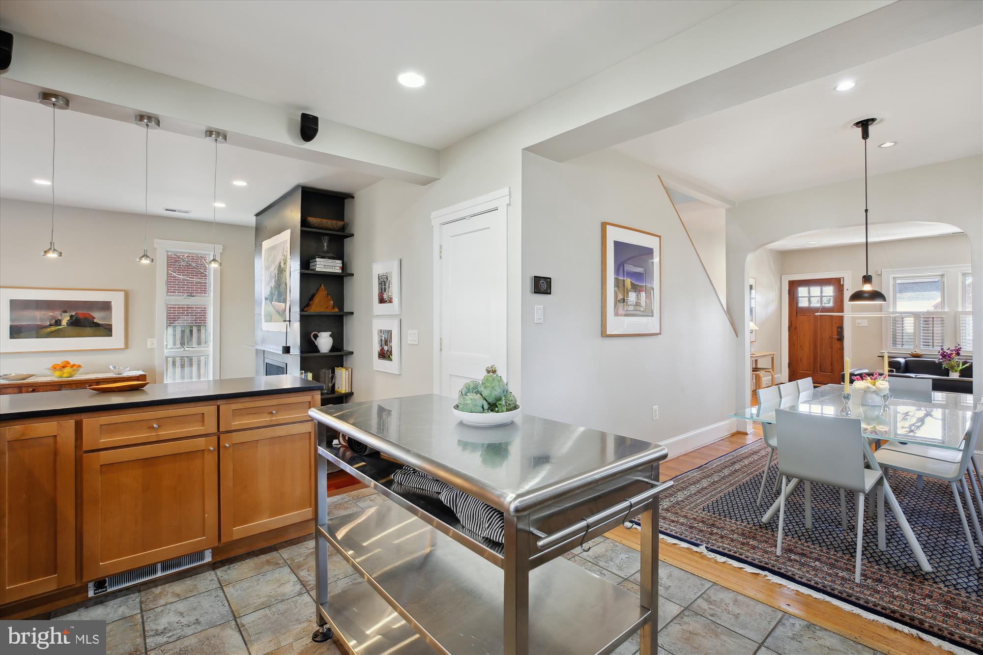 9411 Garwood Street Silver Spring, MD 20901 - Photo 15 of 90 Kitchen overlooking dining area.