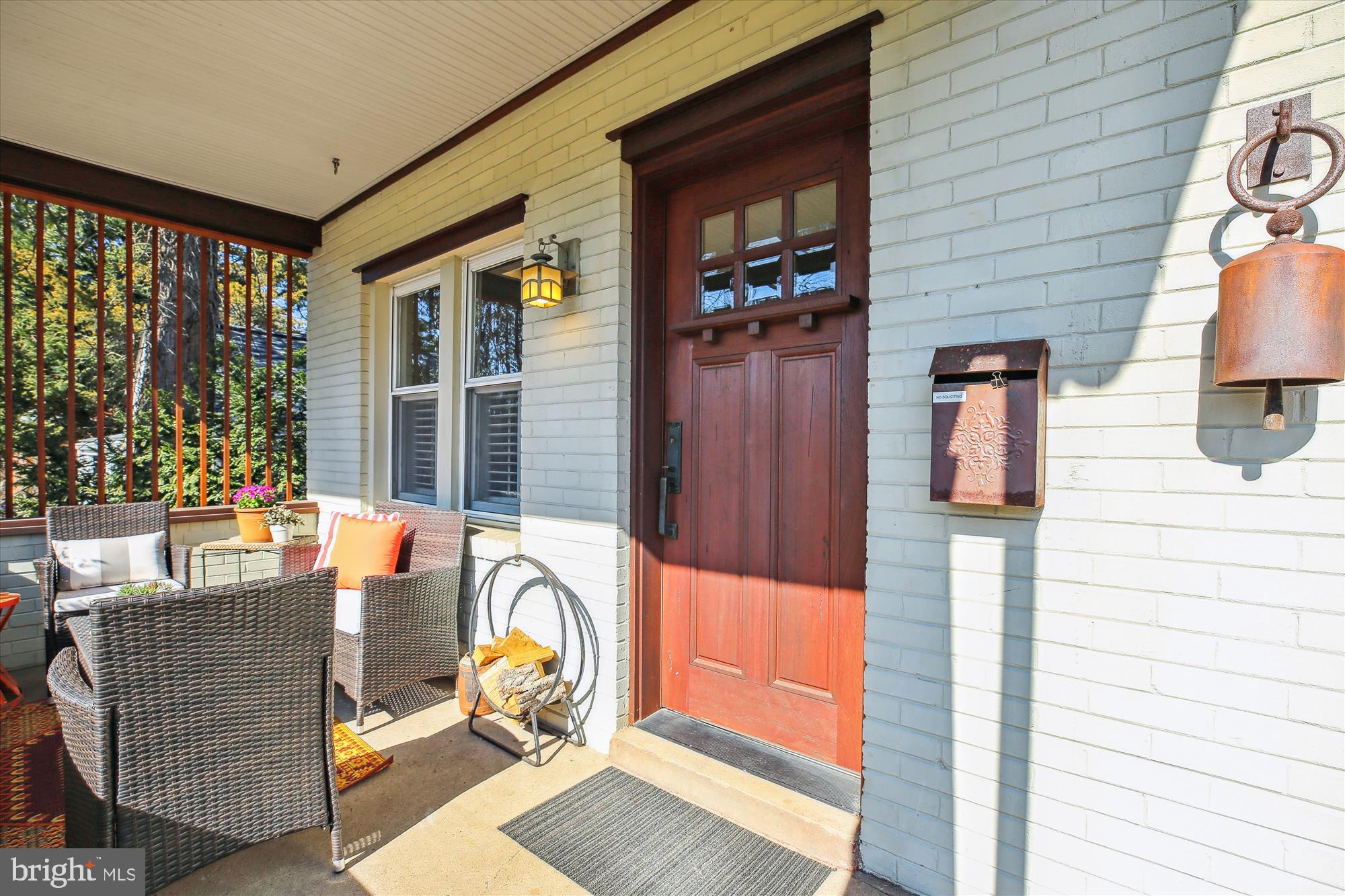 9411 Garwood Street Silver Spring, MD 20901 - Photo 3 of 90 a outdoor space with patio the couches and a potted plant on a table