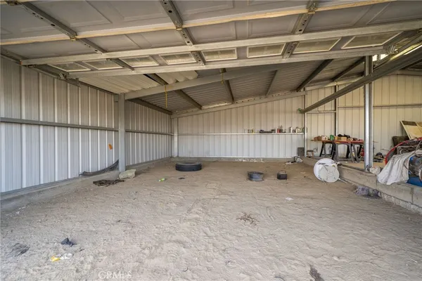 a view of garage