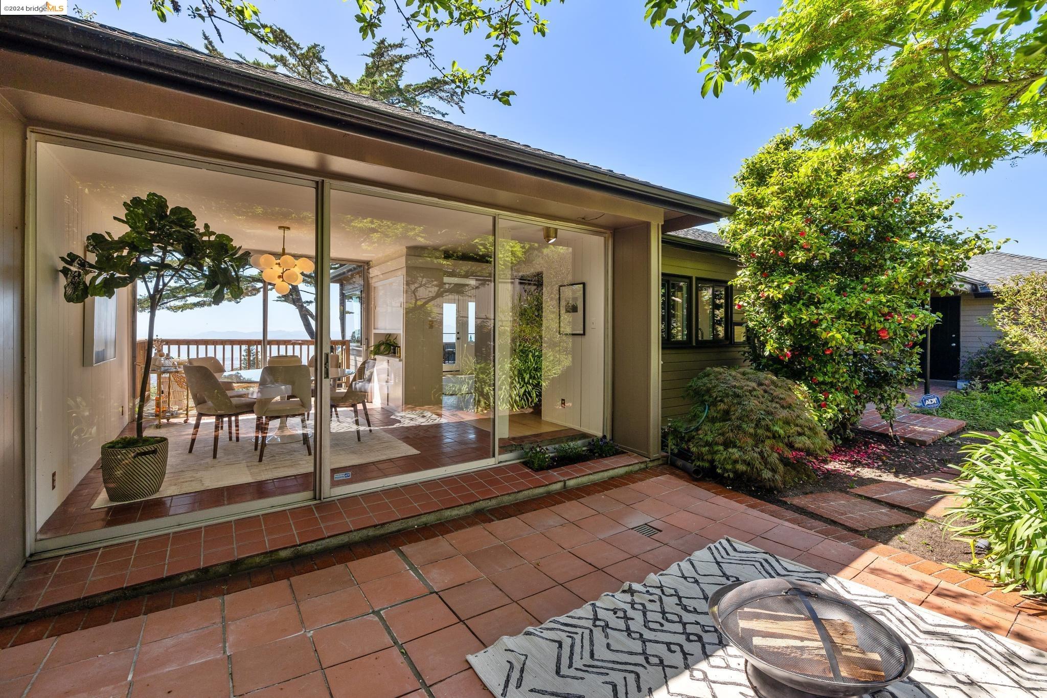 5 Senior Avenue Berkeley, CA 94708 - Photo 1 of 1 a view of a chairs and table in a porch