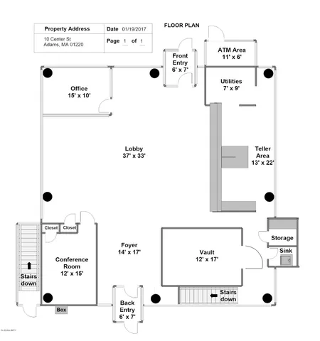 $13 | 10 Center Street, Adams, MA 01220