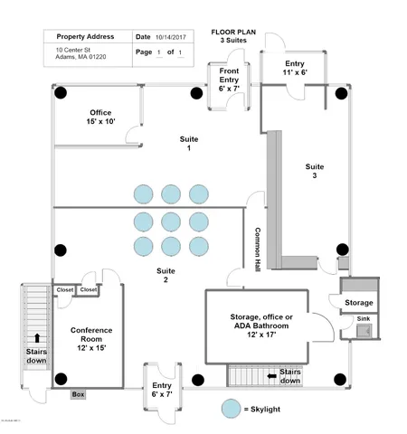 $13 | 10 Center Street, Adams, MA 01220