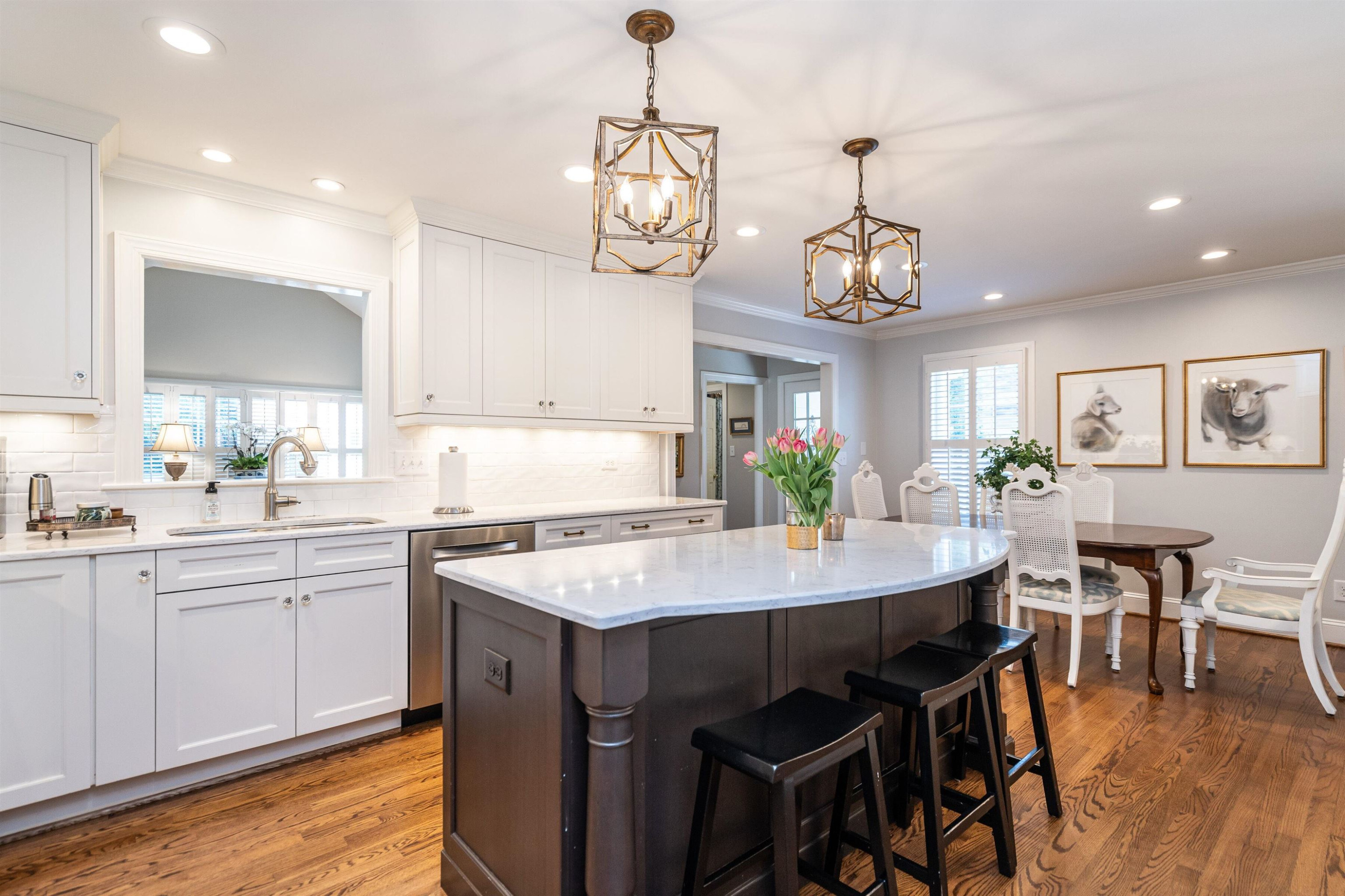 3324 Coleridge Drive Raleigh, NC 27609 - Photo 10 of 36 Renovated kitchen in 2016 with Kitchen and Bath Galleries. Kitchen