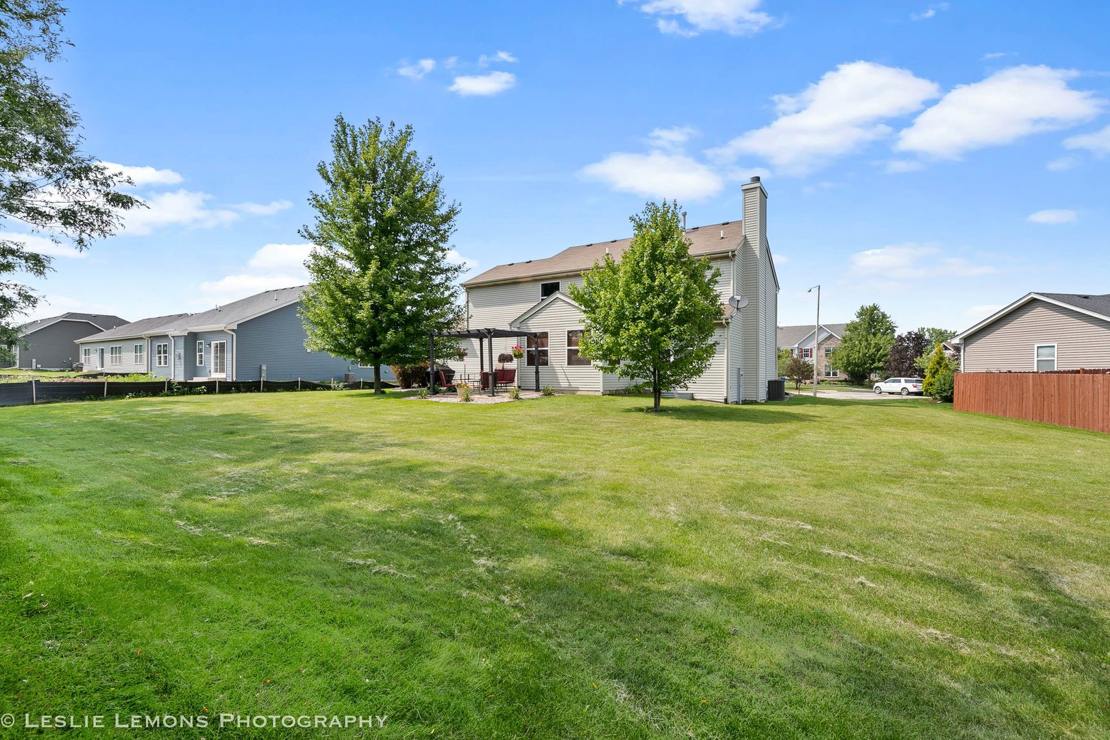 128 Reston Court Sycamore, IL 60178 - Photo 28 of 30 a view of a house with a big yard