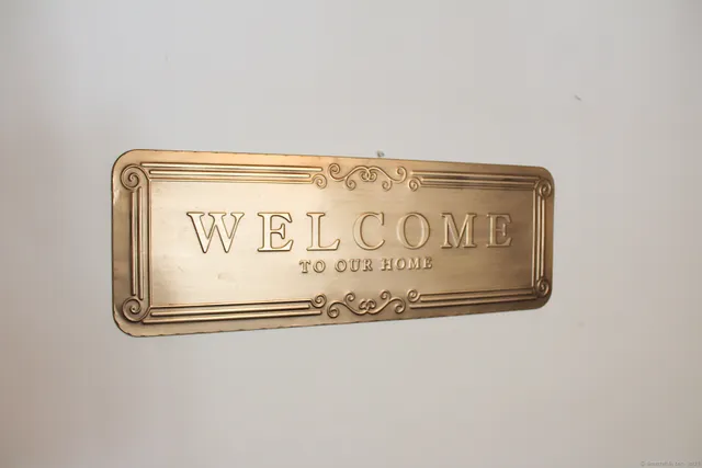 a sign that is on a wall