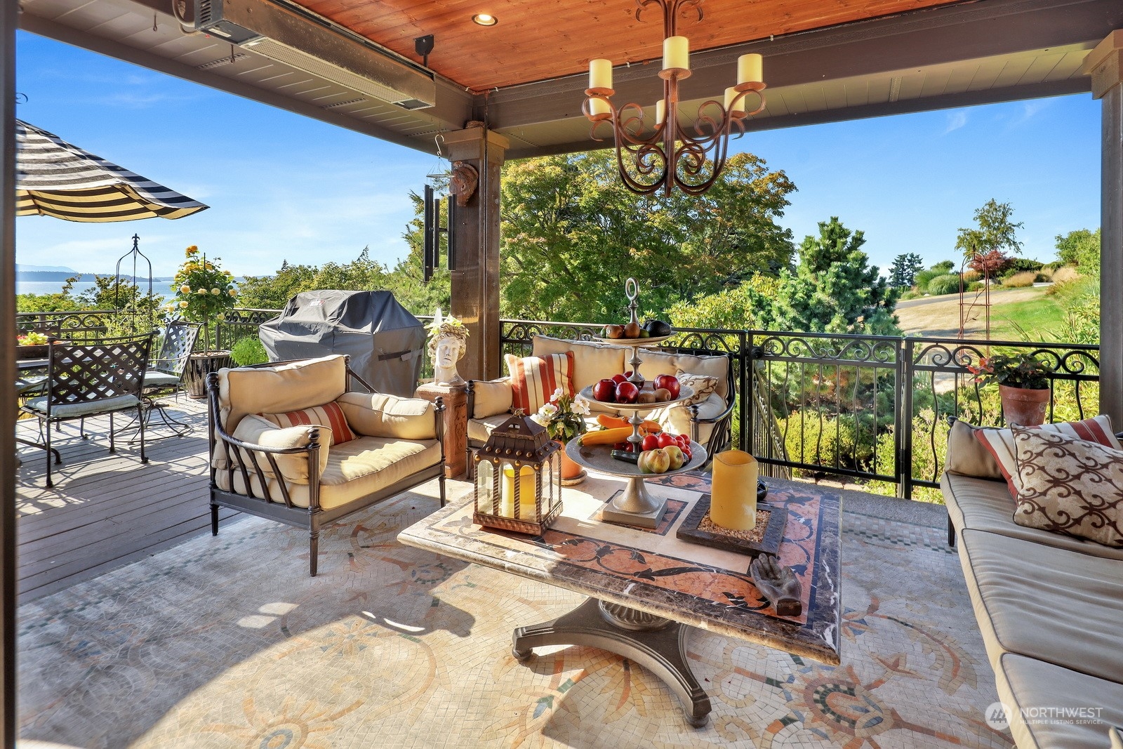 329 Bayside Road Bellingham, WA 98225 - Photo 15 of 40 a outdoor living space with furniture and garden view