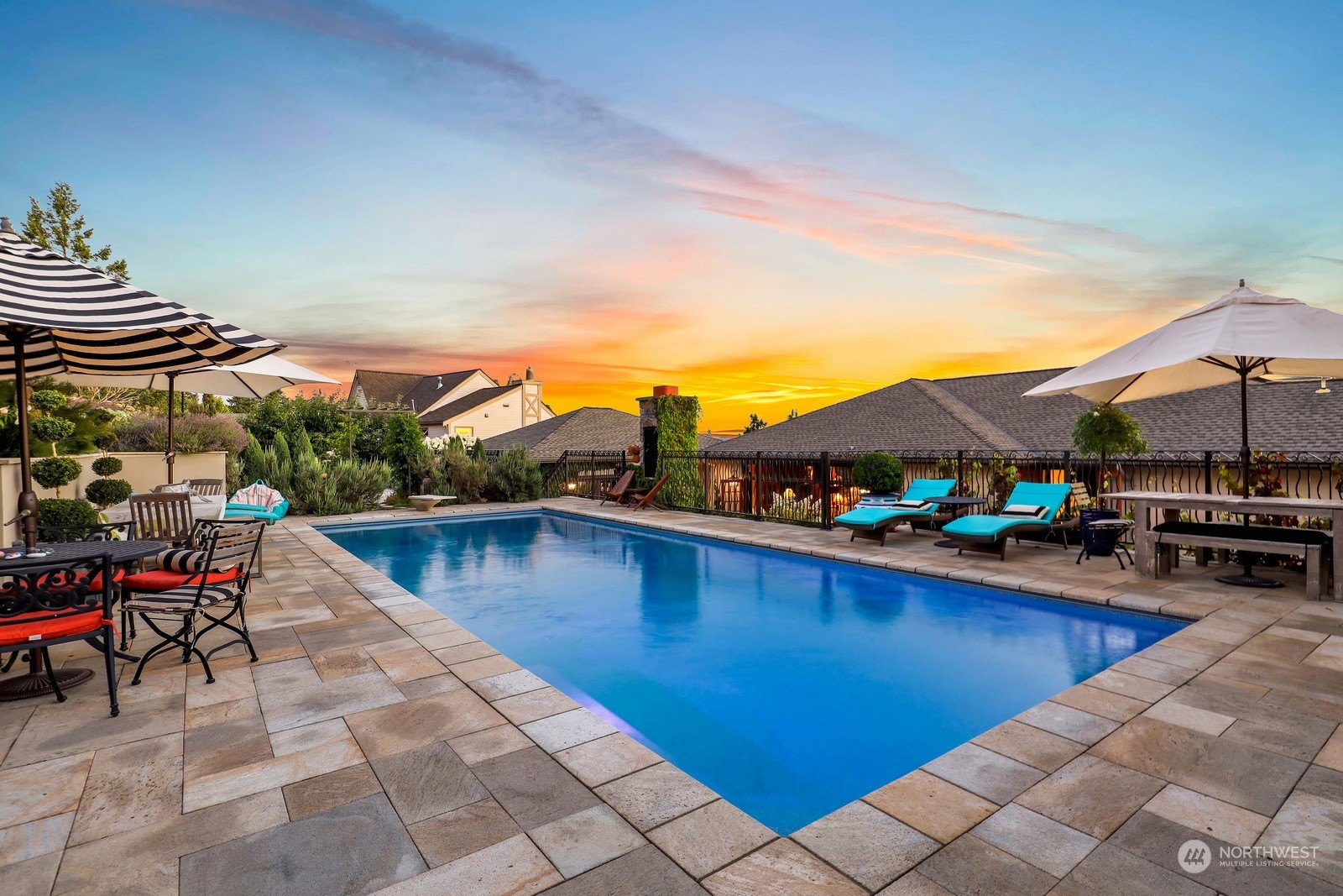 329 Bayside Road Bellingham, WA 98225 - Photo 34 of 40 a view of swimming pool with outdoor seating and a tub
